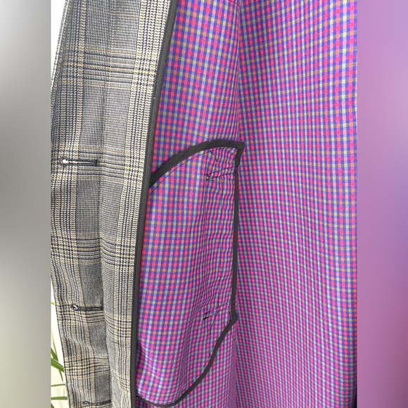 Derek Lam 10 Crosby Plaid Trenchcoat - Picture 11 of 16